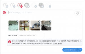 Instagram API Limitation on Galleries