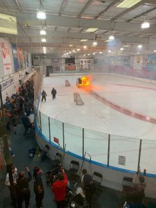 Zamboni Fire at Bill Gray's Regional Iceplex in Rochester